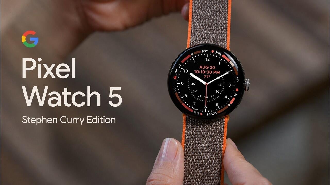 Google Pixel Watch 5 Stephen Curry Edition Could Bring a Sporty New Look
