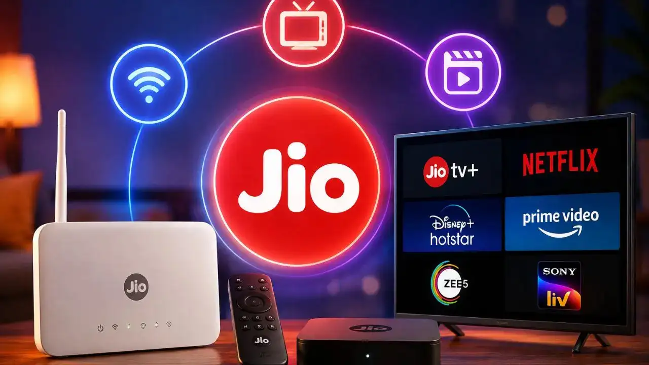 Jio Introduces New 3 In 1 Home Plans With WiFi Live TV and OTT Benefits