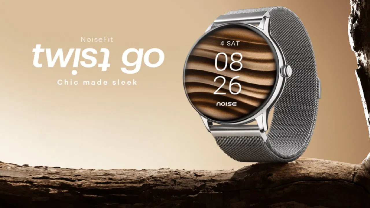 Noise Twist Go Smartwatch Stuns With Premium Round Design and Smart Features at Just Rs 1899