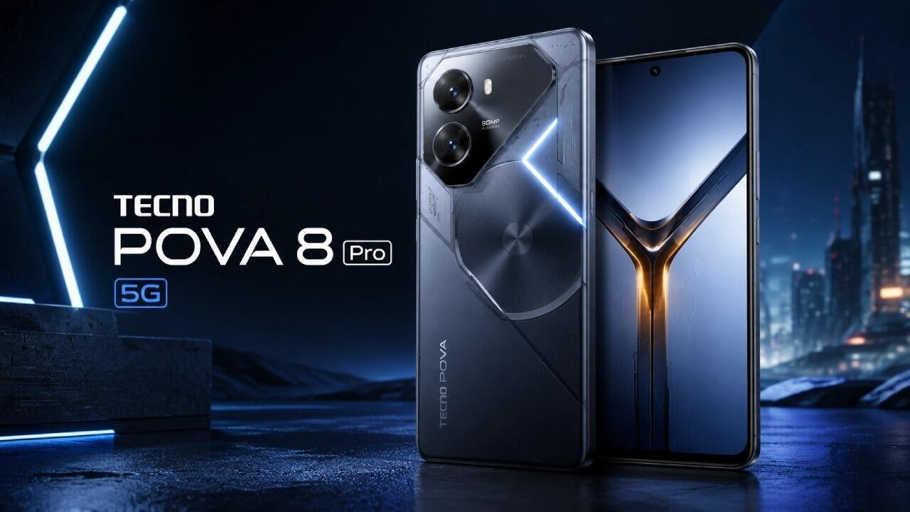 Pova 8 Pro 5G Launch Brings 50MP Camera and 6500mAh Battery