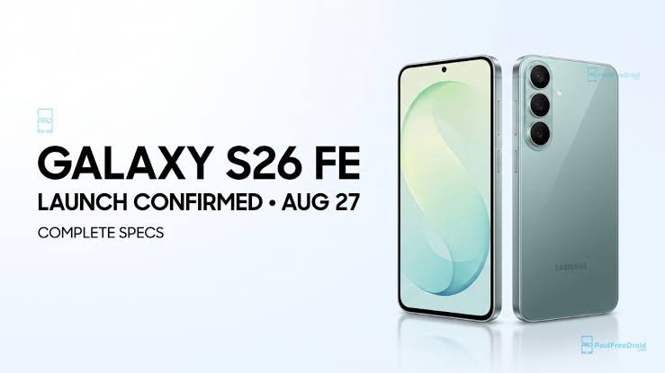 Samsung Galaxy S26 FE Leak Reveals Three Color Options Ahead of Launch