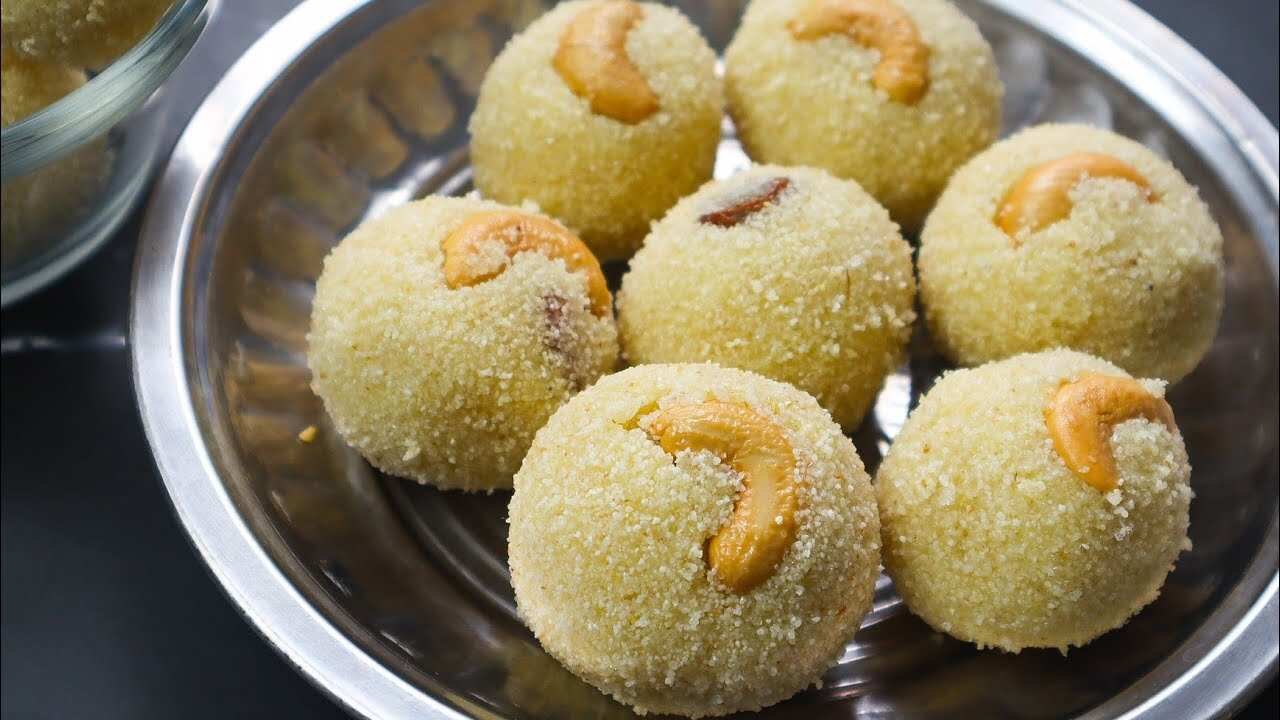 Soft Rava Laddus With an Easy Homemade Method
