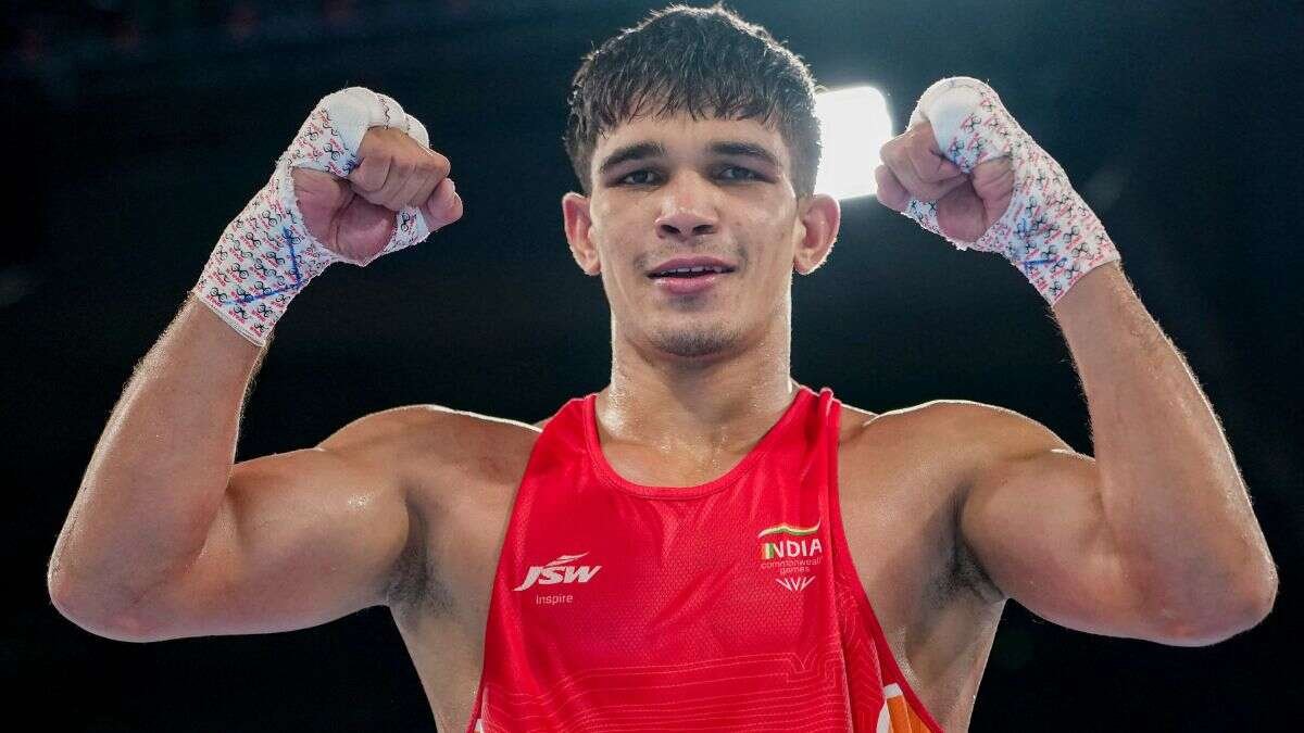 Indian boxers celebrate after winning seven gold medals at the Commonwealth Games 2026 in Glasgow