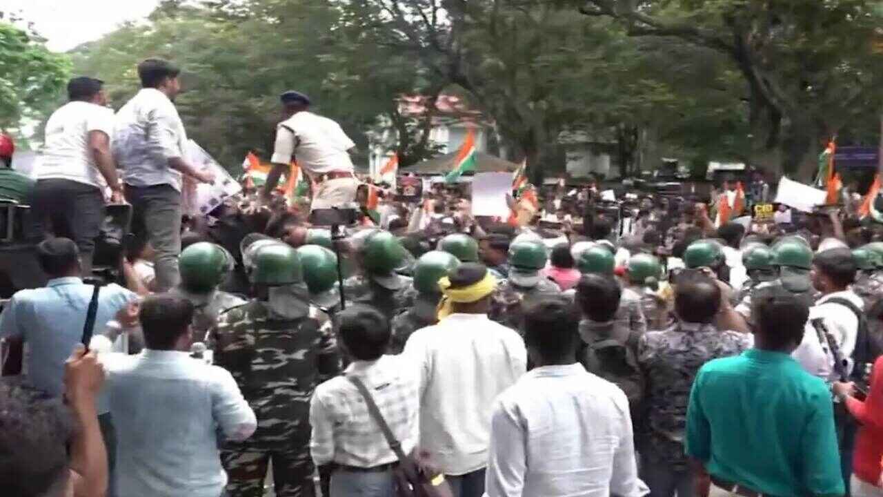 Jharkhand Students Protest: Jharkhand Students Rally Towards Assembly Over Exam Irregularities