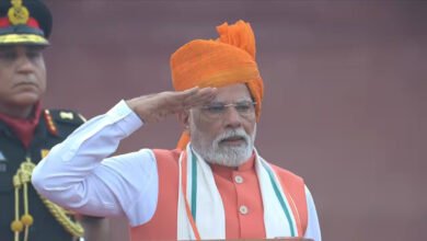 Red Fort Independence Day: PM Modi Hoists National Flag at Red Fort on 80th Independence Day
