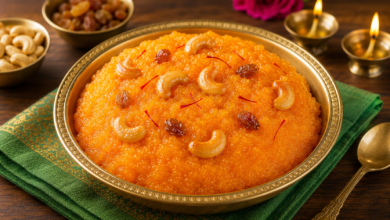 Rakhi Special Rava Kesari That Turns Soft and Melts in Your Mouth