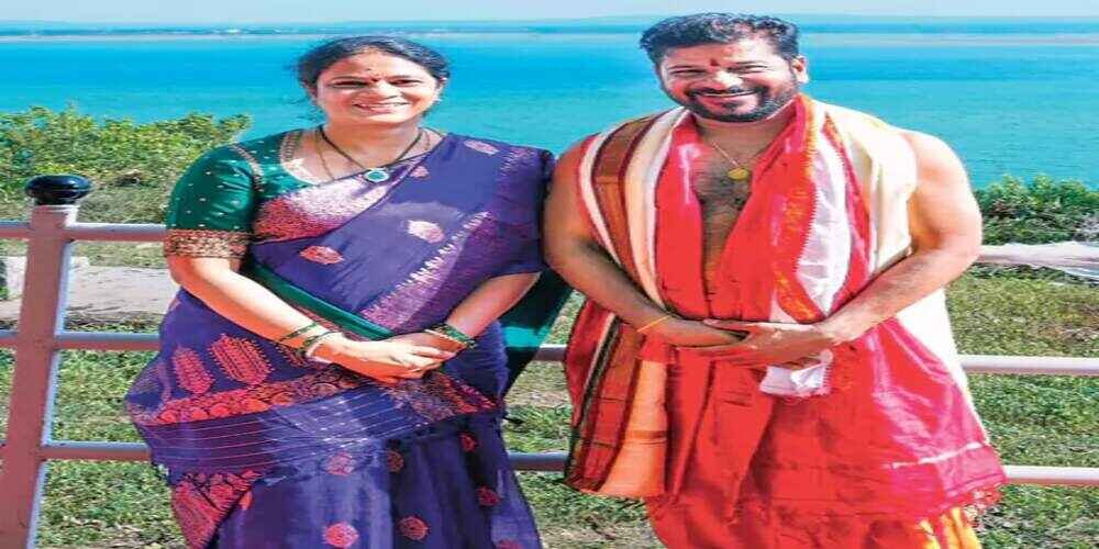 Revanth Reddy Geetha: 34 Years Later, Revanth Reddy and Geetha Return to Their Special Place
