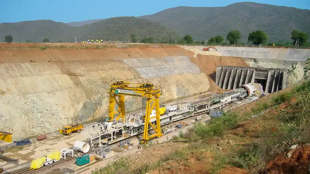 Krishna Waters Enter Veligonda Tunnel for First Time