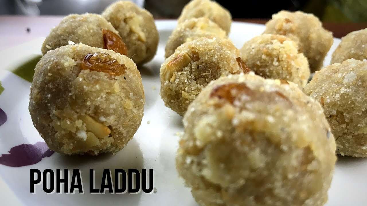 Atukulu Laddu Recipe For Krishna Ashtami With Jaggery, Peanuts And Sesame