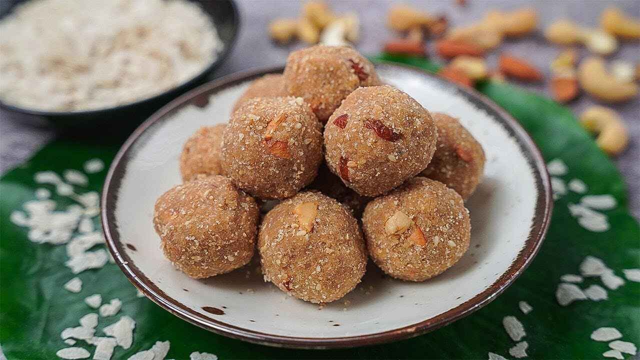 Atukulu Laddu Recipe For Krishna Janmashtami With Jaggery And Peanuts