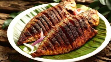 Kerala Style Fish Fry With Spicy Coconut Oil Flavor