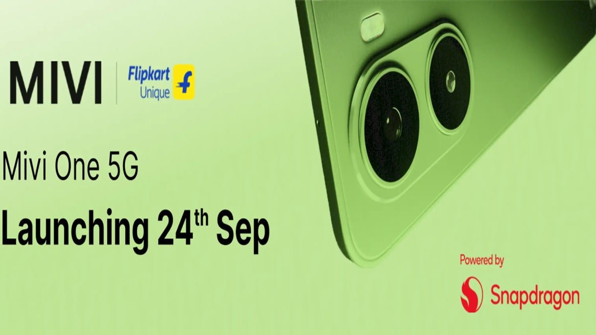 Mivi One 5G India Launch Set For September 24 With Dual Cameras And Green Design