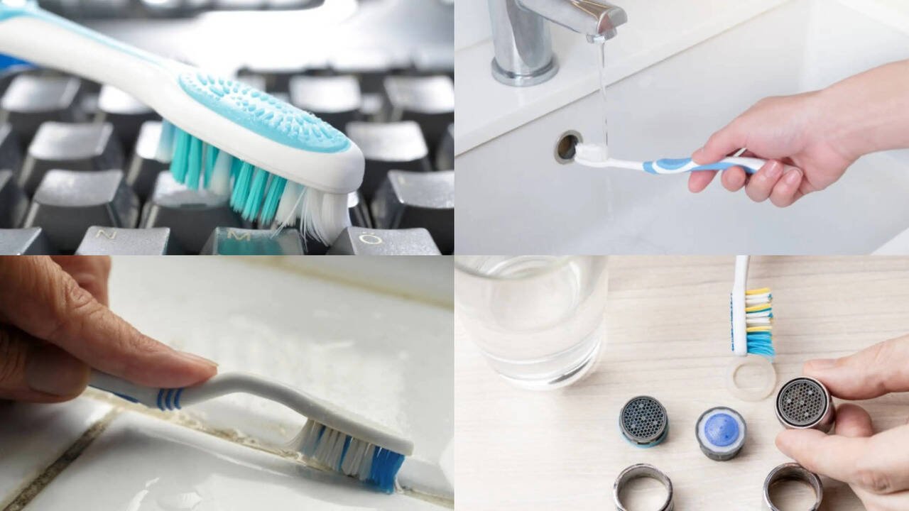 Old Toothbrush Uses for Easy Home Cleaning