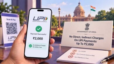 UPI Payments Up to Rs 2000 Remain Free Under New Government Rule