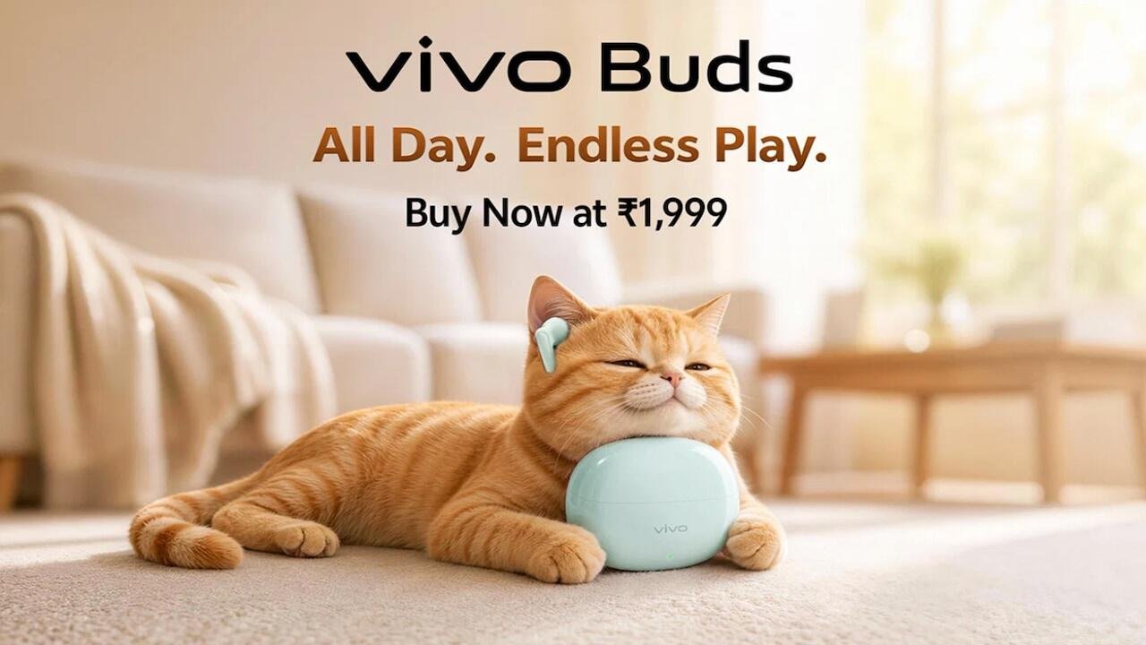 Vivo Buds Launch in India at ₹1,999 With 50 Hour Battery