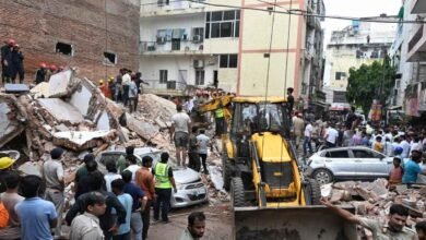 Delhi Building Collapse: Delhi Building Collapse Leaves Students Feared Trapped Under Debris