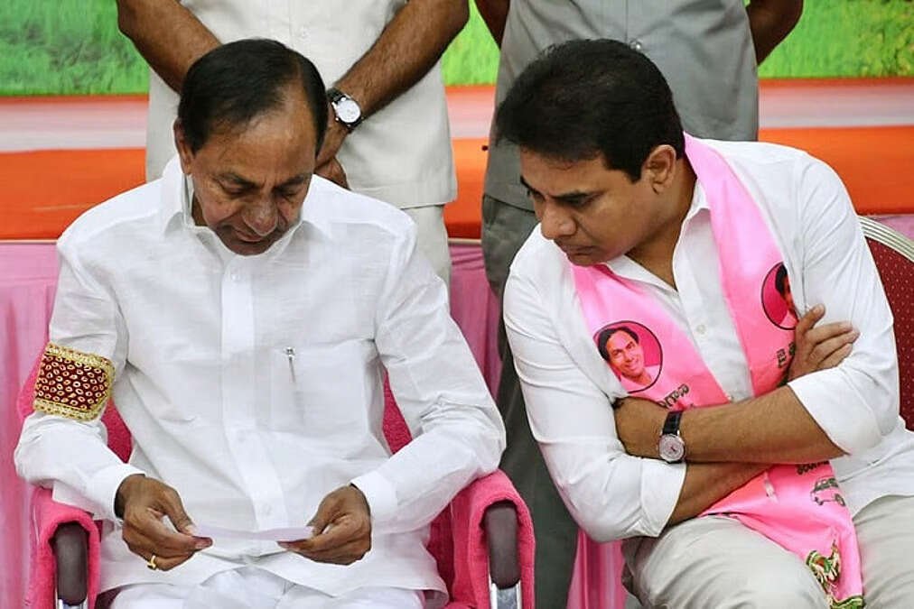 KTR KCR Row: KTR Alleges Plot Against KCR as Tensions Rise in Erravalli