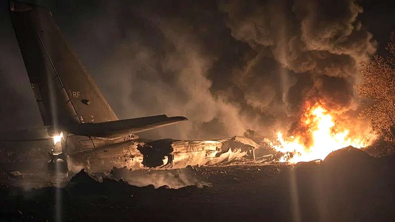Tu 95 Bomber Crash: Russian Tu-95 Bomber Crashes During Training Flight, Six Crew Members Killed