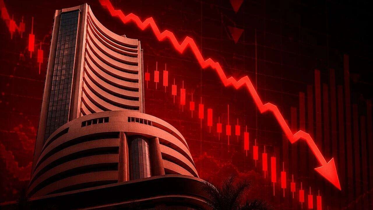 Sensex Nifty Fall: Sensex Plunges Over 1,200 Points as Nifty Falls Below 23,100