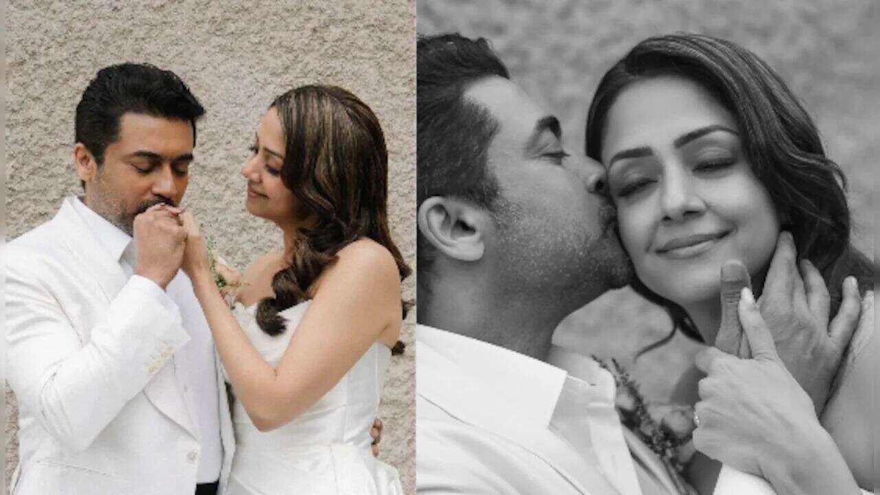 Suriya Jyothika Anniversary: Suriya Jyothika Celebrate 20th Wedding Anniversary
