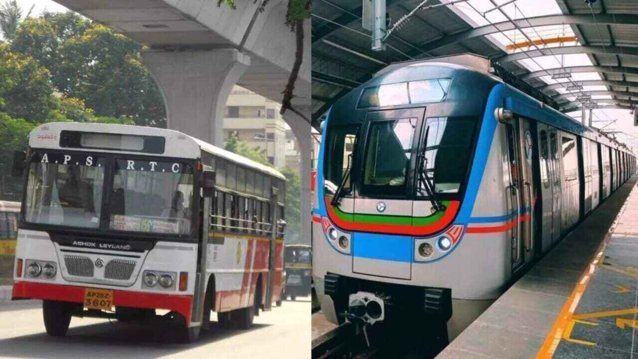 RTC Metro Pass: Telangana Plans Common Pass for RTC and Hyderabad Metro